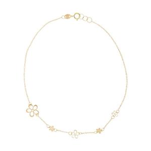 پابند طلا زنانه مایا ماهک مدل MA0141 Maya Mahak MA0141 Gold Anklet For Women