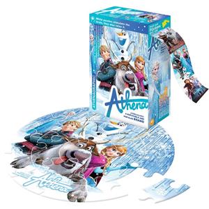 پازل دایره ای 20 تکه آتنا طرح Frozen 1 