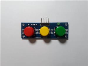 big button module 3 in 1 Green Red Yellow 