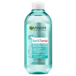محلول پاک کننده آرایش صورت گارنیه مدل Temiz حجم 400 میلی لیتر مجموعه 2 عددی