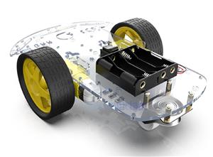 شاسی ربات سه چرخ Smart Robot Car Chassis Kit