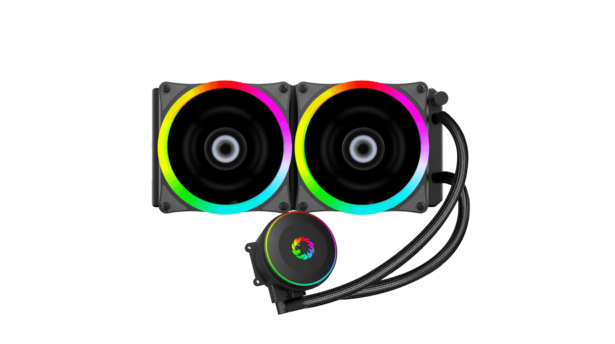 خنک کننده آبی پردازنده گیم‌مکس مدل Iceberg 240 Rainbow