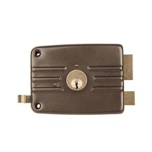 قفل حیاطی ایساتیس مدل کلید دوشیاره