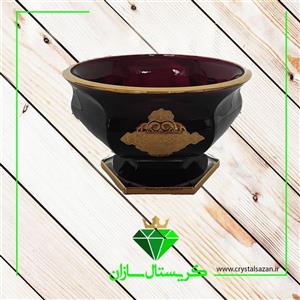 آجیل خوری کریستال ۶ پارچه کد A1229   کریستال سازان