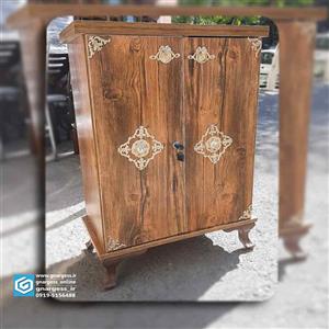 قیمت جاکفشی دو درب قفلدار پایه دار