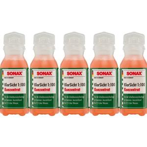 محلول شیشه شوی غلیظ خودرو سوناکس مدل 371100 حجم 25 میلی لیتر بسته عددی Sonax Clear Glass 25ml Pack Of 