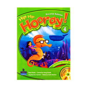 Hip Hip Hooray 4+SB+WB+DVD تحریر رحلی انتشارات سپاهان Hip Hip Hooray 4 Second Edition