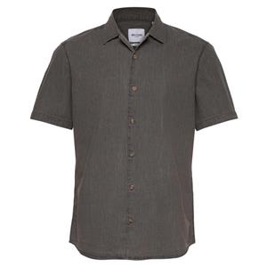 پیراهن آستین کوتاه مردانه اونلی اند سانز مدل جین کد AUGUST-22016591 رنگ خاکستری 