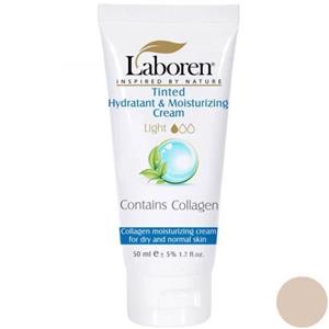 کرم مرطوب کننده رنگی لابورن مدل Oily Light حجم 50 میلی لیتر