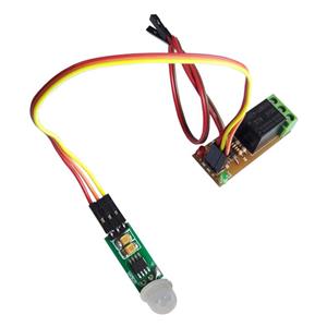 سنسور تشخیص حرکت مادون قرمز با رله مهندسیکا مدل SR505-PIR
