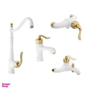 شیرآلات طوفان فلز مدل هلن مجموعه 4 عددی