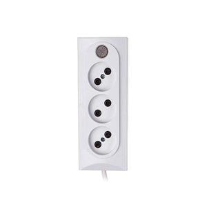 رابط 3 خانه بدون ارت خیام الکتریک با کابل 5 متر