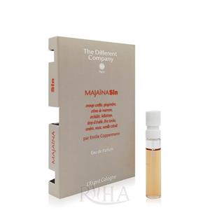 مجینا سین ادو پرفیوم زنانه و مردانه د دیفرنت کمپانی حجم 2 میل سمپل Majaina Sin Eau de Parfum for Women and Men The Different Company 2ml