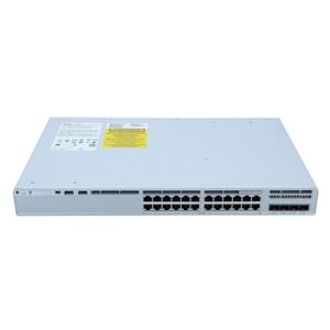 سوئیچ شبکه +PoE سیسکو 24 پورت C9200L-24P-4X-E Cisco C9200L-24P-4X-E 24 Port PoE+ Switch