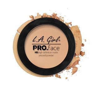 پنکک ال ای گرل L.A Girl Pro Face Matte Pressed Powder Nude Beige 605 
