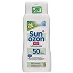 ضد آفتاب و برنزه فروشگاه روسمن ( ROSSMANN ) ژل آفتابی Sunozon SPF 50 برای پوست های حساس 200 میلی لیتر – کدمحصول 95042