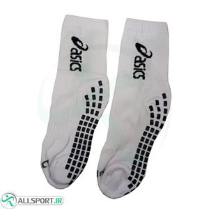 جوراب ترمز دار اسیکس Asics Socks White Black 