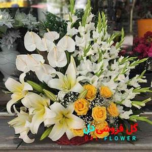 سبد گل سر مزار 388