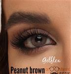 لنز چشم Peanut brown برند Crystal colors