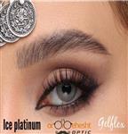 لنز چشم Ice platinum برند Crystal colors