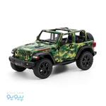 ماکت ماشین فلزی ۲۰۱۸ Jeep Wrangler Camo (Open Top) آیتم KT5420A