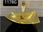 کاسه روشویی لوکس طلایی مدل 1178G