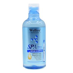 شامپو کلاژن Wellice مدل SPA PRO-V پنج کاره 500 گرم 