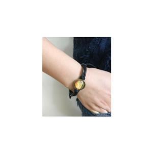 دستبند چرمی الفین مدل el02029 Elfin el02029 Leather Bracelet