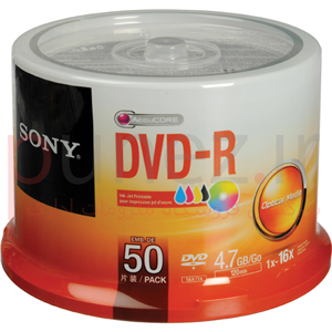 دی وی دی خام سونی Sony DVD-R  