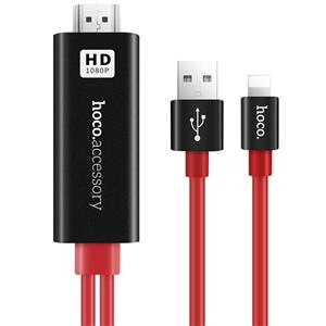 کابل تبدیل HDMI به USB و لایتنینگ هوکو مدل UA4 طول 2 متر
