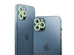 محافظ لنز شبرنگ آیفون 12 پرو مکس گرین Green iPhone 12 Pro Max Night Glow Luminous Camera Lens Ring