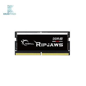 رم لپ تاپ DDR5 تک کاناله 4800 مگاهرتز CL38 جی اسکیل مدل Ripjaws ظرفیت 32 گیگابایت