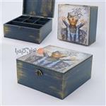 جعبه های چوبی دست ساز هنر و کیمیا کد ۱۰۹