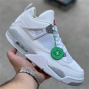 کتونی مردانه و زنانه نایک جردن 4 رترو Jordan 4 Retro White Oreo 2021 