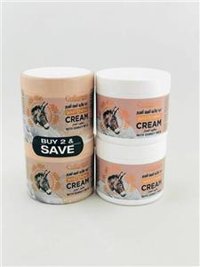 کرم سفید کننده دو قلو شیر الاغ کلاژن collagen donkey milk 113g