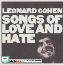 کتاب اهنگ عشق و نفرت Leonard Cohen،Songs of Love and Hate سی دی صوتی اثر لئونارد کوهن نشر جامه دران 