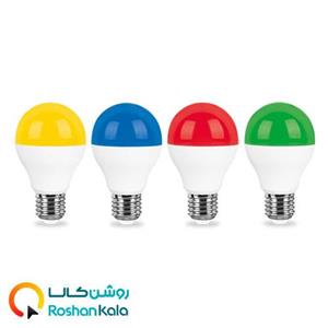 لامپ LED حبابی والانور ۷ وات رنگی 
