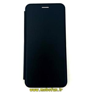 کیف مگنتی گوشی Redmi Note 11 (China) 5G - Redmi Note 11T - Poco M4 Pro 5G شیائومی شیائومی طرح چرم کتابی مشکی کد 19