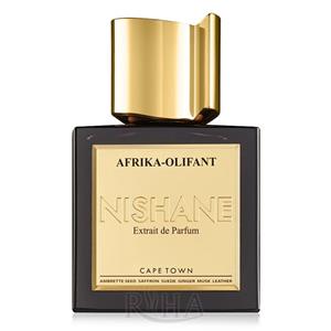 آفریکا الیفنت اکستریت د پارفوم زنانه و مردانه نیشان حجم 50 میل عطر Afrika Olifant Extrait de Parfum for Women and Men Nishane 50ml 