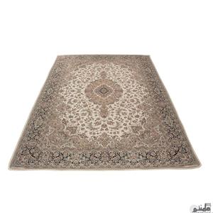 روفرشی ابریشم هنرکده نیکزاد کد 690 رنگ کرم