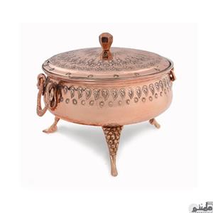 ظرف خورشت خوری مسی دیبا     مسینو