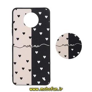 قاب گوشی Redmi Note 9T 5G شیائومی فانتزی سوزنی برجسته طرح قلب کلاسیک LOVE پاپ سوکت دار کد 127