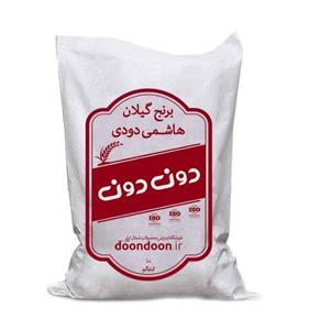 برنج هاشمی دودی گیلان برند  دون دون وزن 10 کیلوگرم