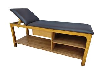 تخت چوبی یک شکن کشو و کمد دار