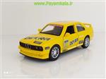 (رالی) ماشین فلزی ب ام و (BMW-518)(3302YT) زرد