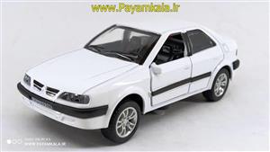 ماشین فلزی زانتیا سفید PAYAMKALA