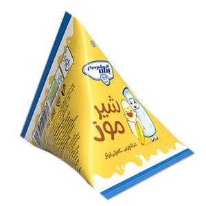 شیر موز سه گوش پگاه وزن 200 میلی لیتر