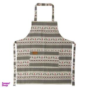 پیش بند آشپزخانه هوم اند لایف طرح گوزن مدل پاتریکا