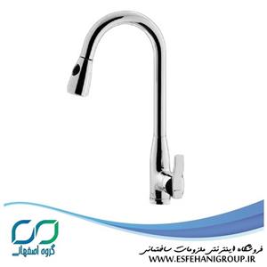 شیر آشپزخانه شاوری درخشان مدل هما کروم