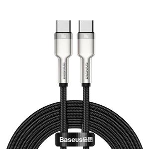 کابل تبدیل USB-C باسئوس مدل Metal Data Cable-100W طول 2 متر